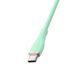 Кабель Vention USB 2.0 C Male to C Male 5A Cable 2M Light Green Silicone Type (TAWGH)