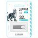 Флеш-накопичувач Wibrand USB 2.0 Irbis 32Gb Silver
