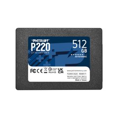 Купити Накопитель SSD Patriot P220 512GB 2.5" SATAIII TLC