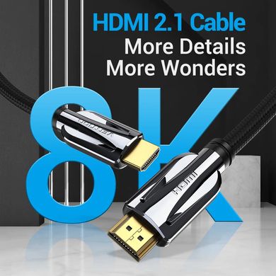 Купити Відеокабель Vention v2.1 HDMI to HDMI 1,5 м Black