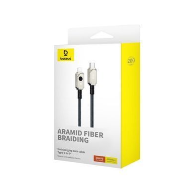 Купити Кабель Baseus Unbreakable Series Fast Charging Data Cable Type-C to iP 20W 2m Stellar White
