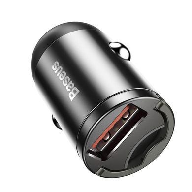 Купити Автомобильное зарядное устройство Baseus Tiny Star Mini Quick Charge Car Charger USB Port 30W Gray