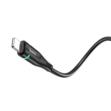 Купити Кабель Hoco U93 USB Lightning 2.4 A 1,2 m Black