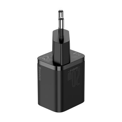 Купити Мережевий зарядний пристрій Baseus Super Si Quick Charger 1C 20W EU Black