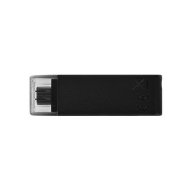 Купити Флеш-накопитель Kingston USB3.2/USB Type-C DataTraveler 70 32GB Black