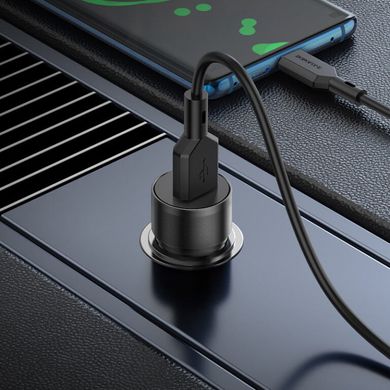 Купити Автомобильное зарядное устройство Borofone BZ19A charger set(Type-C) USB-A Black