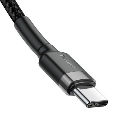 Купити Кабель Baseus Cafule PD2.0 60W flash charging USB Type-C-Type-C (20V 3A) USB Type-C Type-C 3 A 1m Black