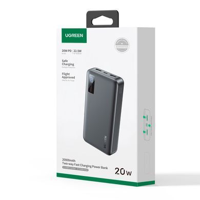 Купити Зовнішній акумулятор UGREEN PB312 20000mAh PD 20W