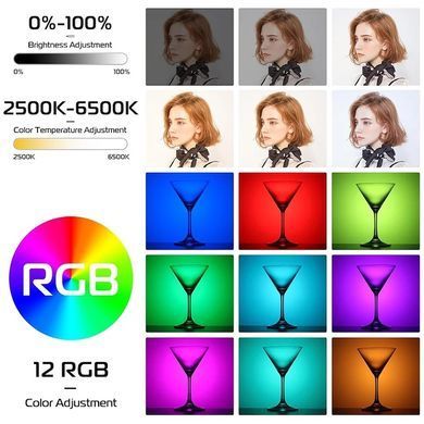 Купити Видеосвет Ulanzi Vijim VL66 RGB Led Light (UV-L088 VL66 RGB)