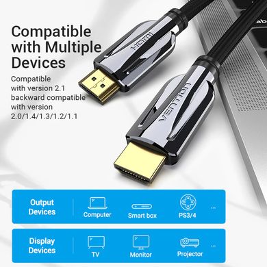 Купити Видеокабель Vention v2.1 HDMI to HDMI 1,5 м Black