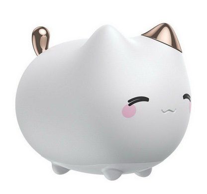 Купити Світильник Baseus Cute series kitty silicone night light White - Уцінка