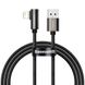 Кабель Baseus Legend Series Elbow Fast Charging Data Cable USB to iP 2.4 A 1m Black