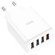 Сетевой зарядное устройство HOCO C102A Fuerza QC3.0 four-port charger 18W White