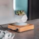 Магнітний левітуючий горщик для рослин HCNT Magnetic Levitating Pot M10-FP Wood Grain