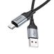 Кабель Hoco X102 USB Micro 1m Black