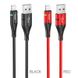 Кабель Hoco U93 USB Lightning 2.4 A 1,2 m Black