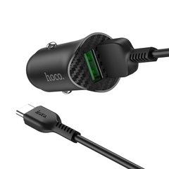 Купити Автомобильное зарядное устройство Hoco Z39 2 × USB Black