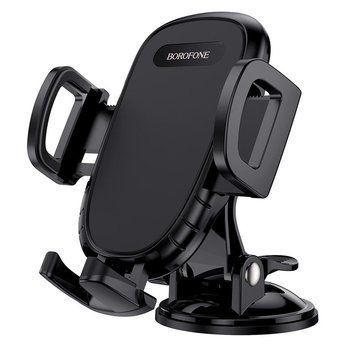 Купити Держатель для мобильного BOROFONE BH37 Route push type suction cup car holder Black