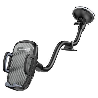 Купити Держатель для мобильного BOROFONE BH54 Racer windshield car holder Black