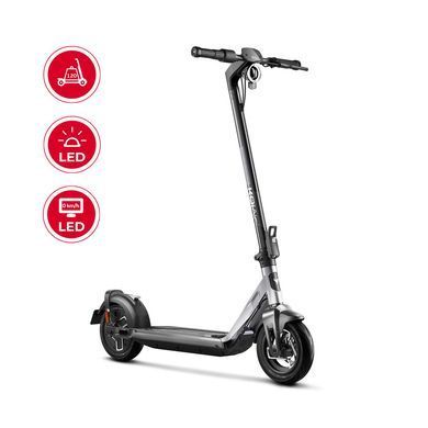 Купити Електросамокат NIU KQi Air Carbon + Magnesium UltraLight Black 9,5", 350(700)W, 9,4Ah, 50km, 25km/h, 20%, App, 11,9 kg