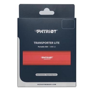 Купити Портативный SSD Patriot Transporter Lite 1TB Red Type-C