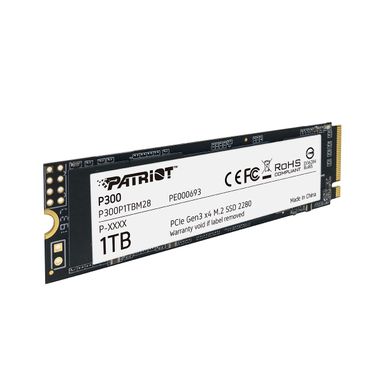 Купити Накопичувач SSD Patriot P300 1024GB M.2 2280 PCI Express 3.0x4 3D NAND TLC
