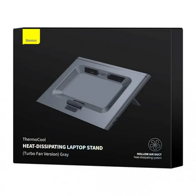 Купити Подставка для ноутбука Baseus ThermoCool Heat-Dissipating Laptop Stand Gray