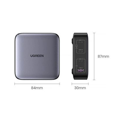 Купити Мережевий зарядний пристрій UGREEN CD328 Black