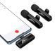 Бездротова мікрофонна система HOCO L20A Fair dual-mic (iP/Type-C) Black