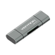 Кардридер Vention USB 3.0 A/Micro USB-B/ Type-C to SD,TF Gray