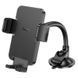 Держатель для мобильного HOCO H38 Cheetah car holder(windshield) Black