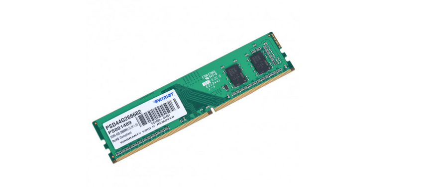 Купити Оперативна пам'ять Patriot DDR4 Signature Line 4GB 2666 MHz CL19 512X16 SODIMM Black