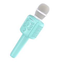 Купити Портативна колонка Borofone BF1 Rhyme karaoke microphone Blue