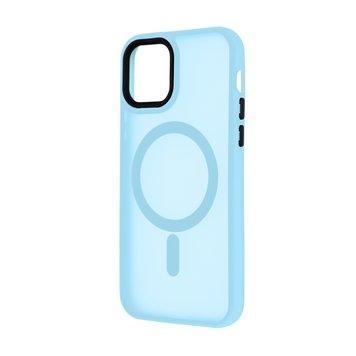 Купити Чехол для смартфона с MagSafe Cosmic Apple iPhone 12 Light Blue