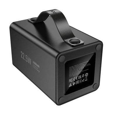 Купити Внешний аккумулятор HOCO J138 Distant 22.5W+PD20W+DC12V multi-function power bank (60000mAh) Black