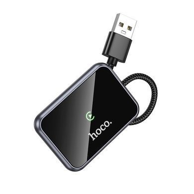 Купити Адаптер HOCO HU1 Way car wireless CarPlay адаптер Металлический Серый