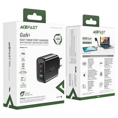 Купити Сетевое зарядное устройство ACEFAST A41 Black