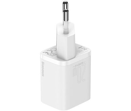 Купити Сетевой зарядное устройство Baseus Super Si Quick Charger 1C 20W EU White