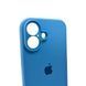 Чохол для смартфона Silicone Full Case AA Camera Protect for Apple iPhone 16 49,Cornflower