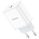 Сетевой зарядное устройство HOCO C104A Stage single port PD20W charger White