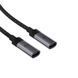 Аудіокабель ACEFAST J14 USB-C 2-in-1 charging audio adapter Black