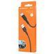 Кабель BOROFONE BX30 USB to Type-C, 3A, 1m, силикон, TPE разъемы, Черный