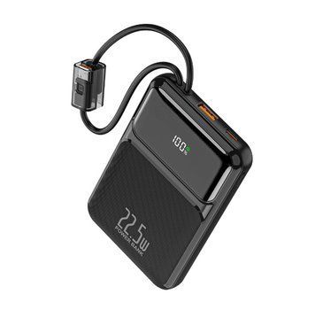 Купити Зовнішній акумулятор WUW Y158 （PD22.5W quick charge) 10000mAh Black