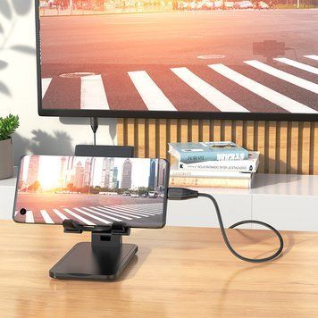 Купити Кабель HOCO UA16 Type-C to HDTV HD на экране кабель Metal Gray