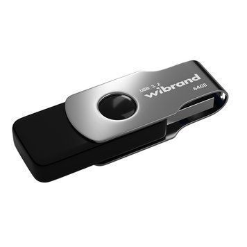 Купити Флеш-накопичувач Flash Wibrand USB 3.2 Gen1 Lizard 64GB Black