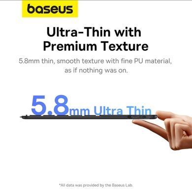 Купити Клавіатура Baseus Brilliance Series Magnetic Keyboard Case for Pad Mini 6 8.3&Prime; Cluster Black (with Simple Series Type-C Cable)