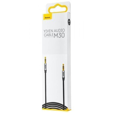 Купити Аудио-кабель Baseus Yiven Audio Cable M30 1M Silver+Black