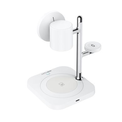 Купити Бездротовий зарядний пристрій ACEFAST E39 desktop 4-in-1 wireless charging holder White