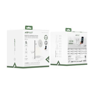 Купити Бездротовий зарядний пристрій ACEFAST E39 desktop 4-in-1 wireless charging holder White