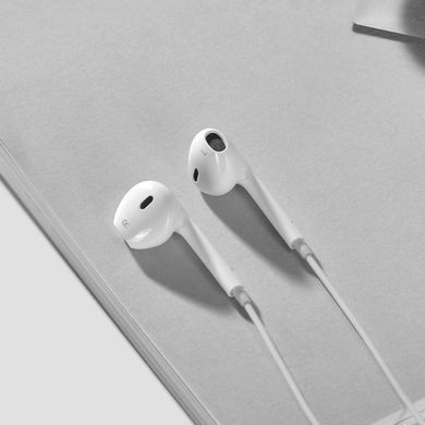 Купити Навушники HOCO M101 Crystal joy wire-controlled earphones with microphone White